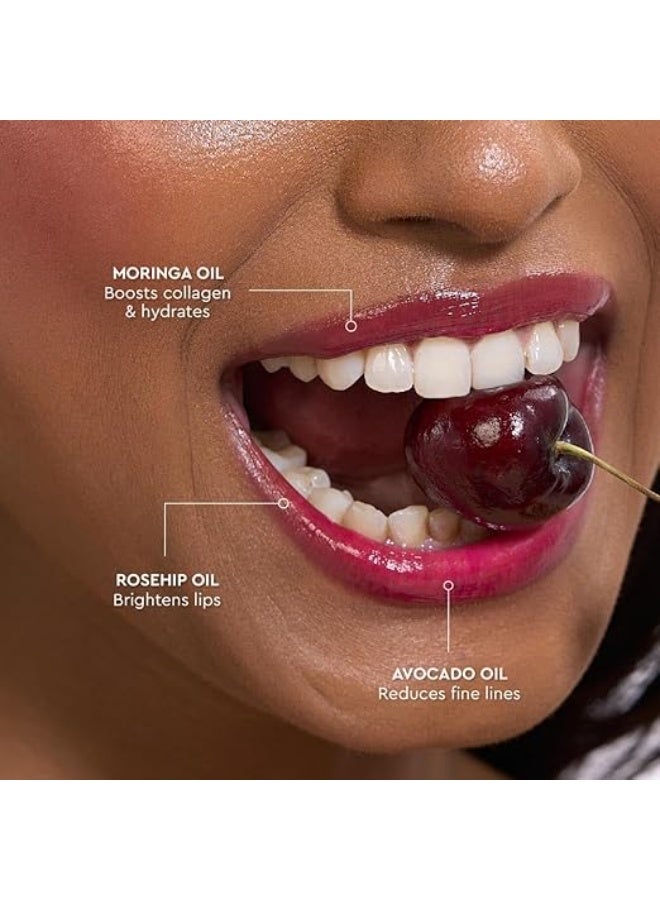 كيرو زيت كيرو بي إتش-بلاي لتغيير لون الشفاه والخدود - تانجرين تانجو، 5.5 مل | مرطب، مفتح للبشرة، يقلل من الخطوط الدقيقة | غير لزج، غير دهني | عناية بالبشرة غنية بزيوت المورينجا، ثمر الورد، والأفوكادو - Image 4